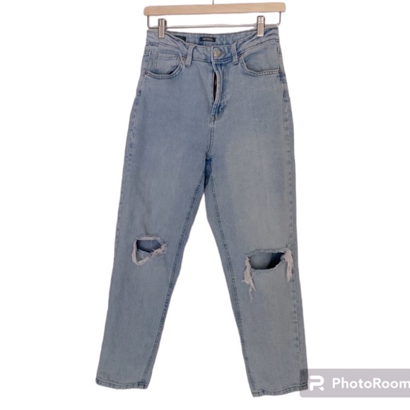 WILD FABLE SUPER HIGH RISE MOM JEANS SIZE 4 - Picture 1 of 7